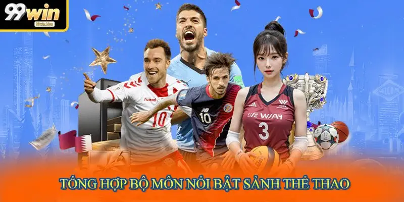 Tổng hợp bộ môn nổi bật sảnh thể thao